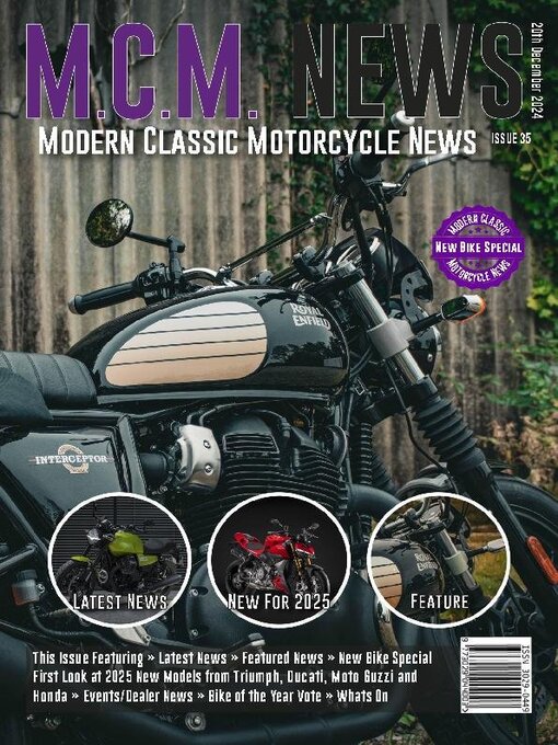 Title details for Modern Classic Motorcycle News by Modern Classic Motorcycle News - Available